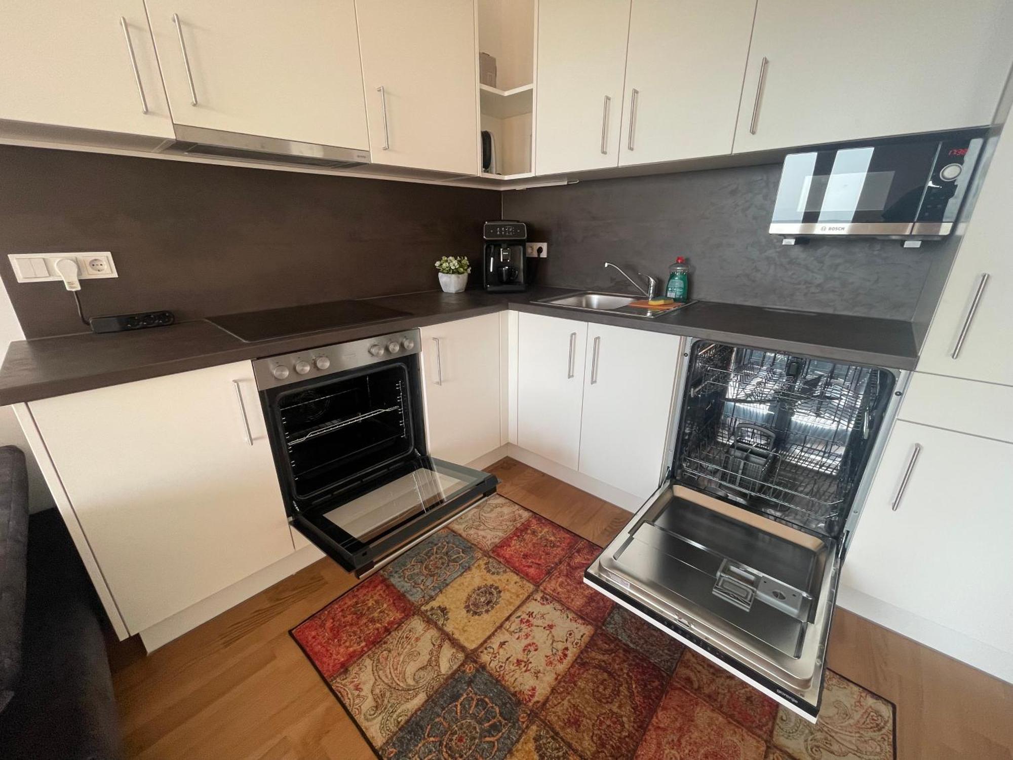 100 Qm Penthouse, Self-Check-In, 2 Parkplaetze Apartment Грац Екстериор снимка